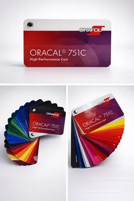 Produktbild von ORAFOL Farbfächer - ORACAL 751C Serie – Original Musterkarte