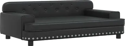 Obrázek produktu pro vidaXL Pelíšek pro psy černý 90x53x30 cm umělá kůže