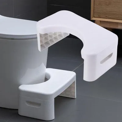 Produktbild von Toiletsitzbank für Erwachsene und Kinder, abnehmbar und stapelbar, Badewannenpot für eine gesunde Sitzhaltung