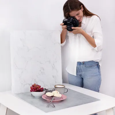 Immagine prodotto di Elzusha - Set di 2 sfondi fotografici, 55 x 55 cm