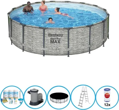 Obrázek produktu pro Bestway - Pool Steel Pro MAX - Sada bazénů - 488x122 cm