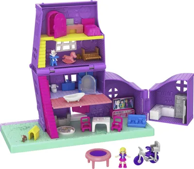 Produktbild von Mattel Polly Pocket Pollyville Polly's House