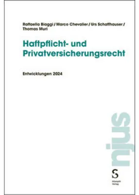 Produktbild von Haftpflicht- und Privatversicherungsrecht