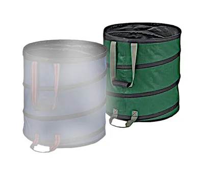 Produktbild von Pop-Up Garten-Abfallbehälter 85 Liter Laubsammler Gartenbehälter Abfallbehälter, Farbe:grün