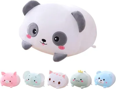 Produktbild von Niedliches Körperkissen, weiches Kuscheltier-Körperkissen, Plüschkissen zum Umarmen, Kawaii-Schlafkissen, Geschenk für Kinder und Freundin