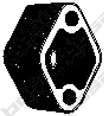 Produktbild von Bosal Anschlagpuffer, Schalldämpfer Mitte 255-175