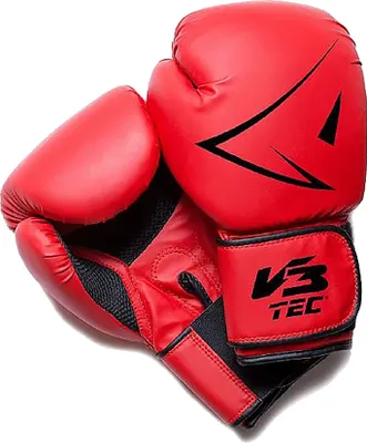 Produktbild von Witeblaze CLUB TRAINING Boxhandschuh,rot rot-schwarz 8
