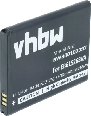 Produktbild von vhbw Akku kompatibel mit Samsung Galaxy Note SGH-i717D, SGH-i717, SGH-T879, SGH-i717R, SGH-i717M Handy Smartphone Telefon (2500 mAh, 3,7 V, Li-Ion)