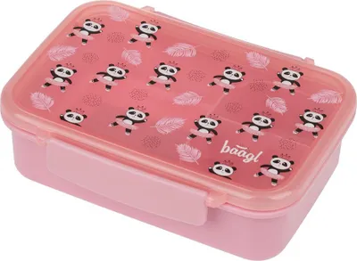 Zdjęcie produktu dla BAAGL Pudełko na przekąski z przegródkami Panda