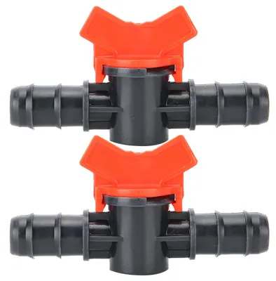 Immagine prodotto di 2 pezzi per acquario Valvola di regolazione del flusso d'acqua Controller Raccordo per tubi 14 mm