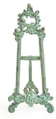 Productafbeelding van Elzusha - Vintage Gietijzeren Kookboekstandaard Tafeldessin 40 cm Hoog