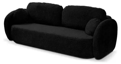 Zdjęcie produktu dla Rozkładana sofa z pojemnikiem na pościel Olemo Havraní hlubina