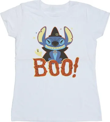 Produktbild von Disney - "Boo!" T-Shirt für Damen BI26007 (S) (Weiß)