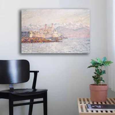 Produktbild von Wallity, 4570MONET026- CLD1126, Bunt, Leinwandbilder, 45 x 70 cm, 100% Leinwand