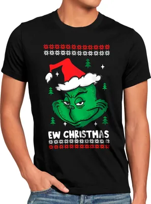 Produktbild von style3 Ew Christmas Herren T-Shirt xmas weihnachten weihnachtspullover pulli ugly sweater strick