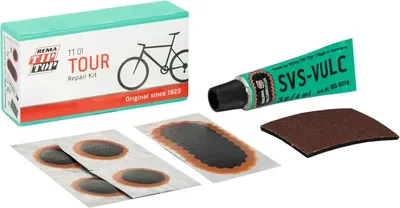 Produktbild von TIP TOP Flickzeug "TT01" Für Fahrradschläuche, 4 F Einzelverpacku