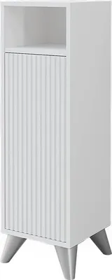 Zdjęcie produktu dla Szafka Midi Vicco Leano Biały 30 x 97 cm z drzwiami, Model 52126