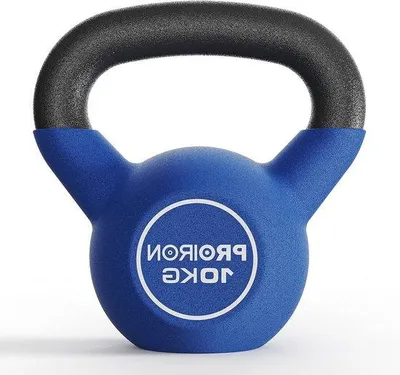 Produktbild von Famanu Kettlebell Gusseisen mit Neoprenbeschichtung - 4KG-24KG verstellbare Kettlebell