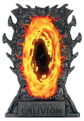 Produktbild von Fanattik The Elder Scrolls Iv Oblivion-tor-barren Grau Grau One Size