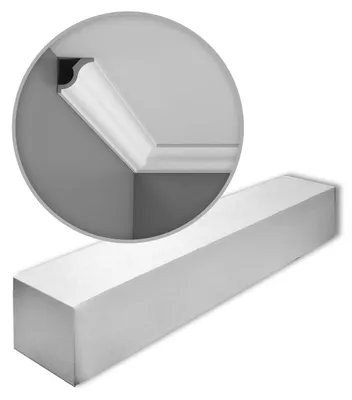 Imagen del producto de Orac Decor CX108 AXXENT 1 caja 40 piezas Molduras decorativas | 80 m
