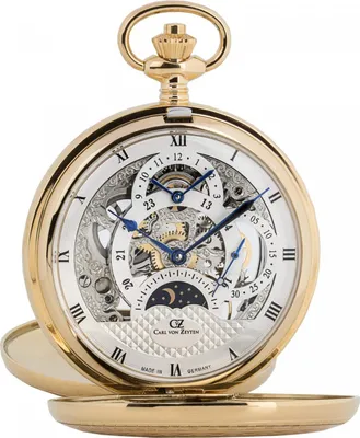 Produktbild von Carl von Zeyten Taschenuhr mit Kette Alb CVZ0040GSL Limited Edition 131/999