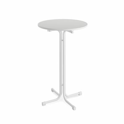 Stehtisch Berlin Weiß Ø 70 cm, P16170