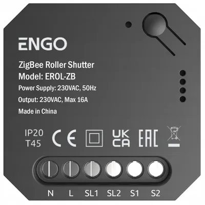 Zdjęcie produktu dla Sterownik Rolet ZigBee do systemu ENGO Smart podtynkowy