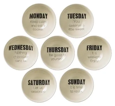 Produktbild von Bloomingville Schalen 7 Tage (7-teilig)