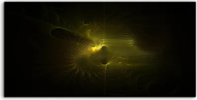 Produktbild von Coloray Spritzschutz aus Glas 120x60  Wandkunst Küchenrückwand Foto Bild abstrakte fraktale Malerei