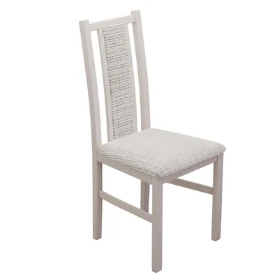 Produktbild von Gepolstertes Esszimmerstuhl TANO Stuhl Esszimmer Beige Polstersessel Küchenstuhl Samtbezug Kaschmir Essstühl Cremona 02