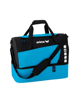 Produktbild von Erima Training Club 5 Sporttasche mit Bodenfach curacao schwarz Gr L