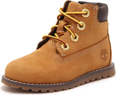 Productafbeelding van Timberland enkellaars, gemaakt van leer en textiel