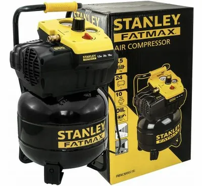 Produktbild von Stanley ölfreier Kompressor 24L / 10Bar Fmxcm0021E