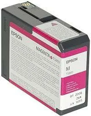 Immagine prodotto di Epson Tintenpatrone magenta T 580  80 ml              T 5803