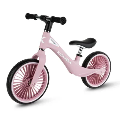 Produktbild von Kidwell Nix Nylon-Laufrad 11 Zoll – Ultraleichtes Kinderlaufrad 3 kg, PolyurethanRäder im Turbinen-Design & EN 71 bis 30 kg Rosa