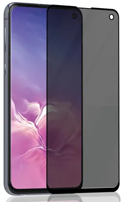 Obrázek produktu pro 1-balení Samsung S10E Ochranné sklo na displej Privacy - Tvrzené sklo 9H - Super kvalita 3D