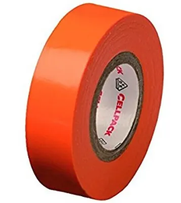 Zdjęcie produktu dla Cellpack ISOLIERBAND 10M ORANGE (0,15/15MM E128 OR)