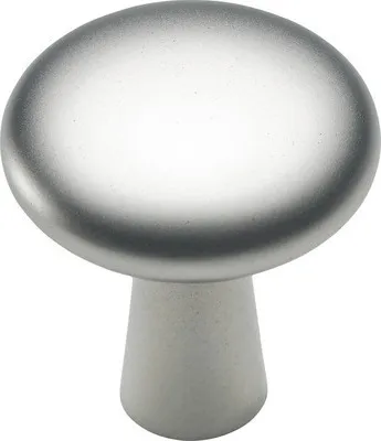 Produktbild von Möbelknopf aluminium-optik ØxH 28/30 mm