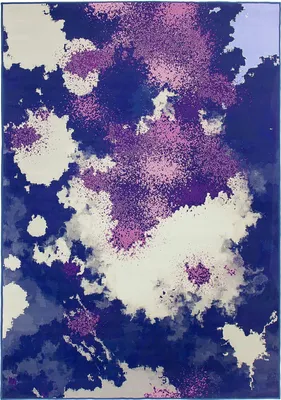Obrázok produktu pre BELIANI Koberec viacfarebný polyesterový 160 x 230 cm moderný obdĺžnikový s abstraktným vzorom