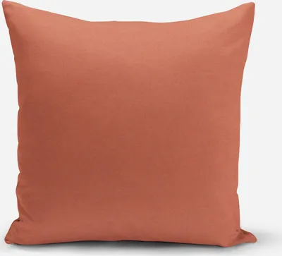 Produktbild von SCHÖNER LEBEN. Kissenhülle Outdoor uni terracotta div. Größen Größe 50x50cm (HxB) 50x50cm (HxB) Größe