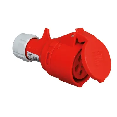 Produktbild von CEE-Kupplung mit Klappdeckel IP44 5-polig 32A
