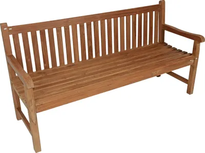 Produktbild von Lesli Living Landhausbank Cardiff 180 cm Teak C-Grade