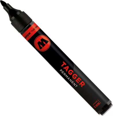 Produktbild von Molotow Tagger SPEEDFLOW Marker 1-4 mm schwarz