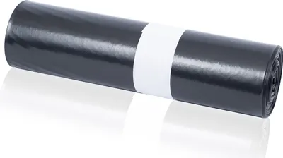 Produktbild von 40 Müllbeutel LDPE Folie 120 Liter Extra Stark Abfallsäcke Müllsäcke schwarz