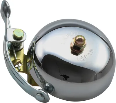 Produktbild von Crane Bell Suzu Retro Fahrradklingel Chrome Plated