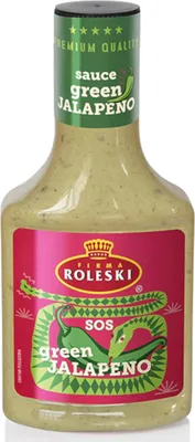 Zdjęcie produktu dla Roleski Sos Zielone Jalapeno 290 g