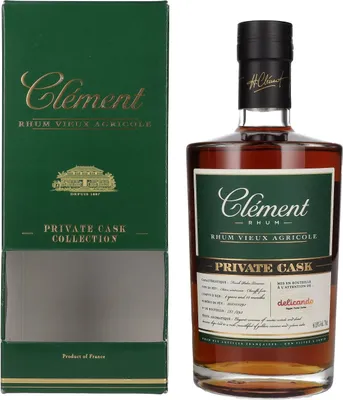 Produktbild von Clément Rhum Vieux Agricole PRIVATE CASK Pedro Ximénez by delicando 60,8% Vol. 0,7l in Geschenkbox