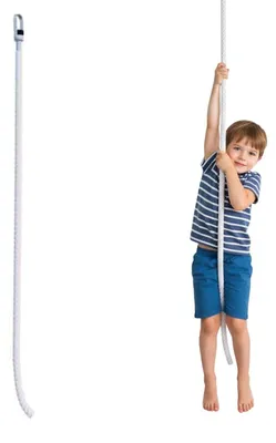 Image de corde de gymnastique - blanche