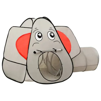 Image de Tente de jeu pour enfants Éléphant Gris 174x86x101 cm