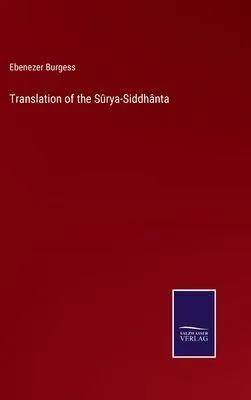 Produktbild von Translation of the Sûrya-Siddhânta
